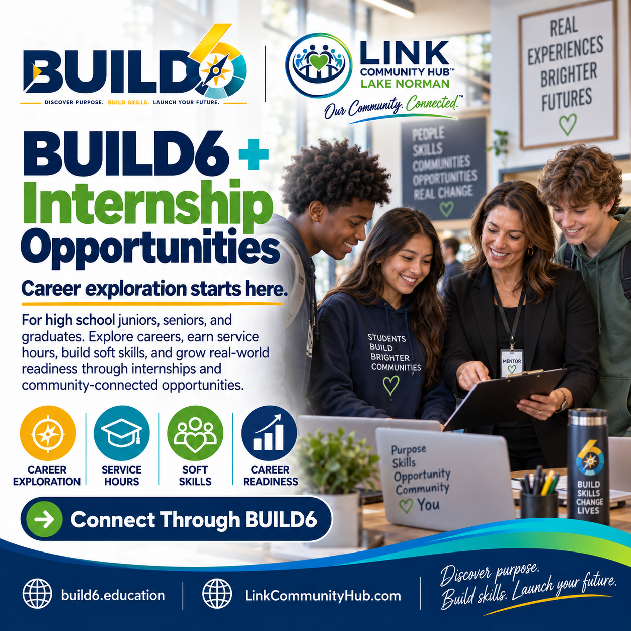 BUILD6 and internship opportunities connect students to career exploration